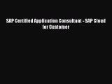 [PDF] SAP Certified Application Consultant - SAP Cloud for Customer [Read] Full Ebook