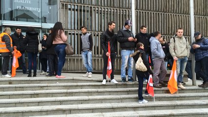 Loïc Cauret reçoit les salariés Cooperl