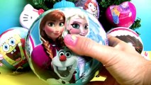 SURPRISE Christmas Ornaments Toys SpongeBob Toy Surprises Dora Disney Princess Sofia