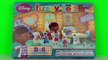 Disney Junior Doc McStuffins: Fuzzy Felt Clinic Playset Toy Review & Unboxing, John Adams