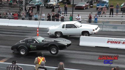 Pont-Rouge Dragway AdrenalineQC Drag Racing 2015
