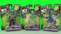 BEN 10 OMNIVERSE GALACTIC MONSTERS TOYS EPISODE Frankenstrike vs Ghostfreak & Spidermonkey ALIENS