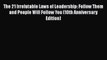 PDF The 21 Irrefutable Laws of Leadership: Follow Them and People Will Follow You (10th Anniversary