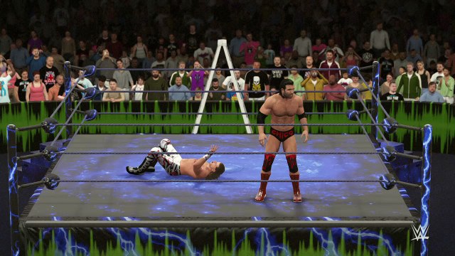 WWE 2K16 HBK shawn michaels v scott hall ladder match