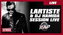 Session live de Lartiste & DJ Hamida dans Planète Rap #Maestro