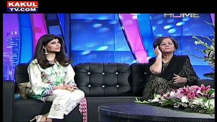 Rubina Ashraf in The Celebrity Lounge PTV HOME