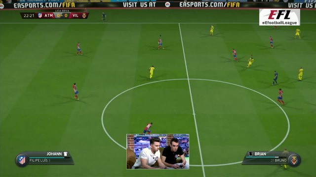 eSport - E-Football League - 6ej. : Johann Simon vs Brian Savary