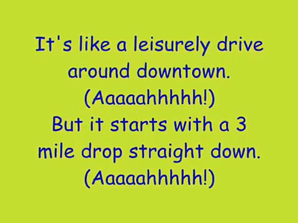 Phineas And Ferb - Rollercoaster Lyrics (HQ)