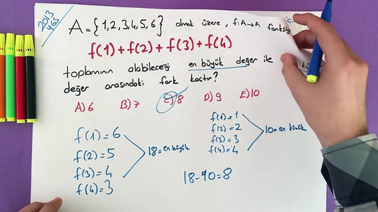 2016-Ygs Şifresi #Fonksiyonlar Kaçak Yol ve Beklenen Soru Buyrun-#YGS-LYS-KPSS-ALES-DGS-TEOG-