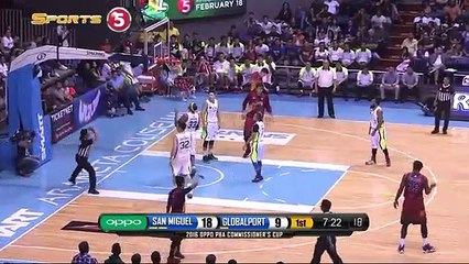 San Miguel vs Global Port - Q1 - Commissioner's Cup 2016 Feb. 26, 2016