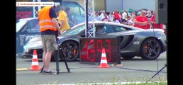 McLaren MP4 12C vs Opel Corsa - Drag Race 1/4 Mile Viertelmeile Beschleunigungsrennen 2 Motoren