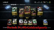 Football-NFL-Madden 15 -- Live On Twitch! All Bronze Squadron! --