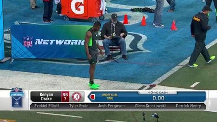 Kenyan Drake 40-yard dash