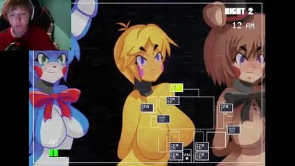 JUMPSCARED BY MANGLES BUTT! || MANGLE BUTT JUMPSCARE! || FIVE NIGHTS IN ANIME