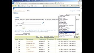 Oracle 10g. Creating Database Objects