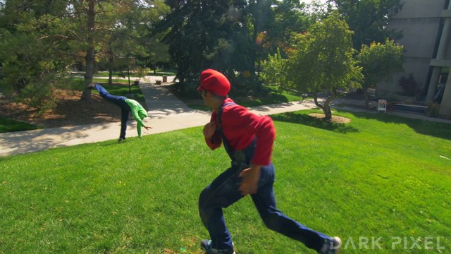 Mario et Luigi font du Parkour... Jeux Vidéos Sports Extrêmes !