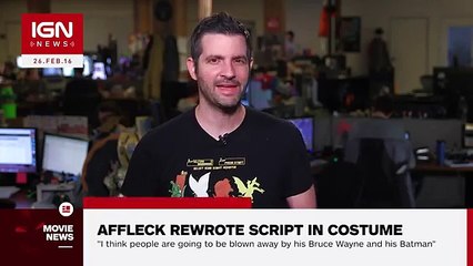 BvS: Ben Affleck Reportedly Rewrote Script While Dressed as Batman - IGN News (World Music 720p)