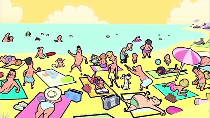 Mr. Bean - Driving on The Beach