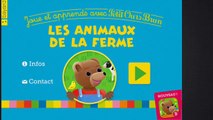 Application Petit Ours Brun - Les animaux de la ferme pour iPhone et iPad de 2 à 6 ans