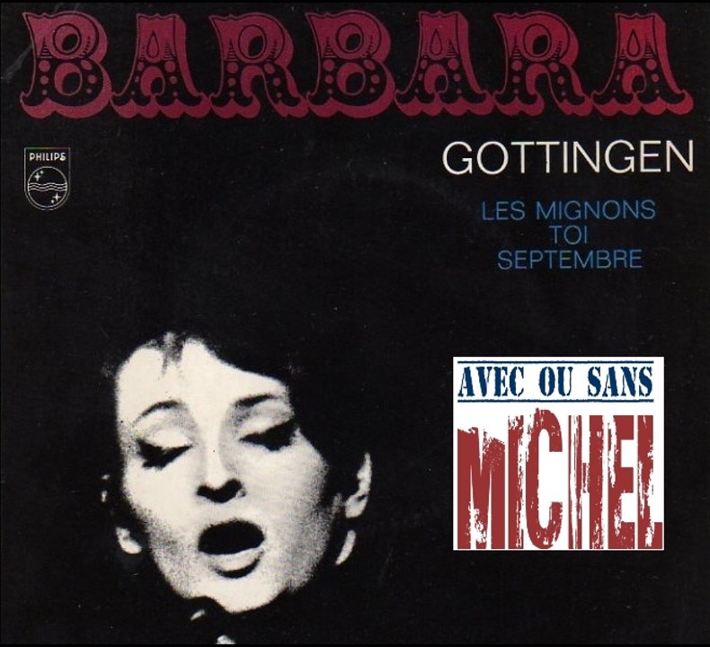 GOTTINGEN - reprise chaloupée de la chanson de Barbara, par le groupe AVEC OU SANS MICHEL