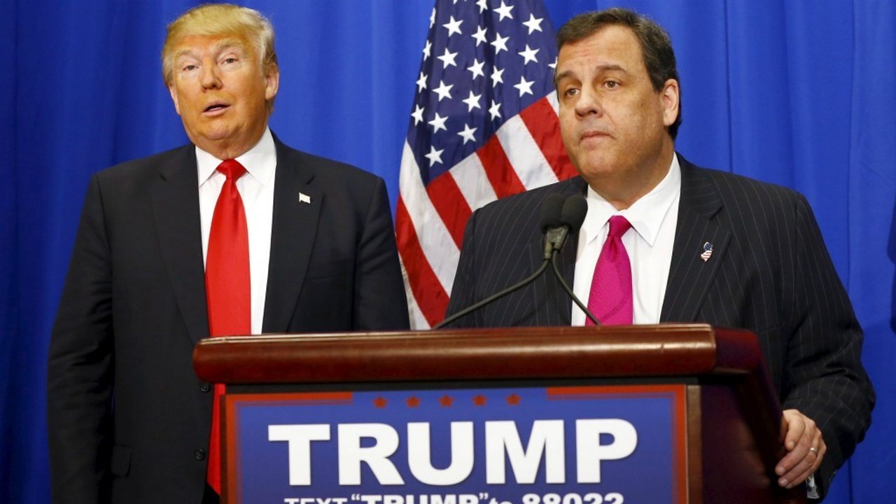 Why did Chris Christie endorse Donald Trump?