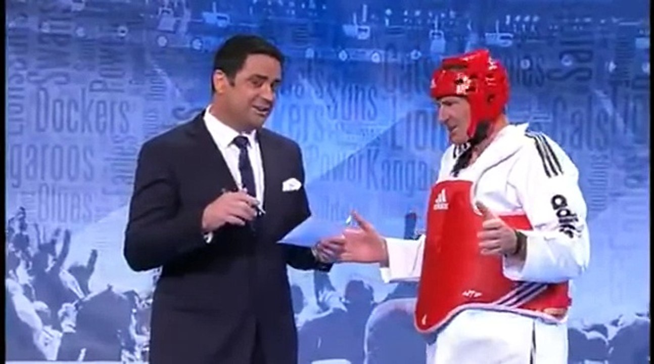 Sports Commentator Taekwondo Fail