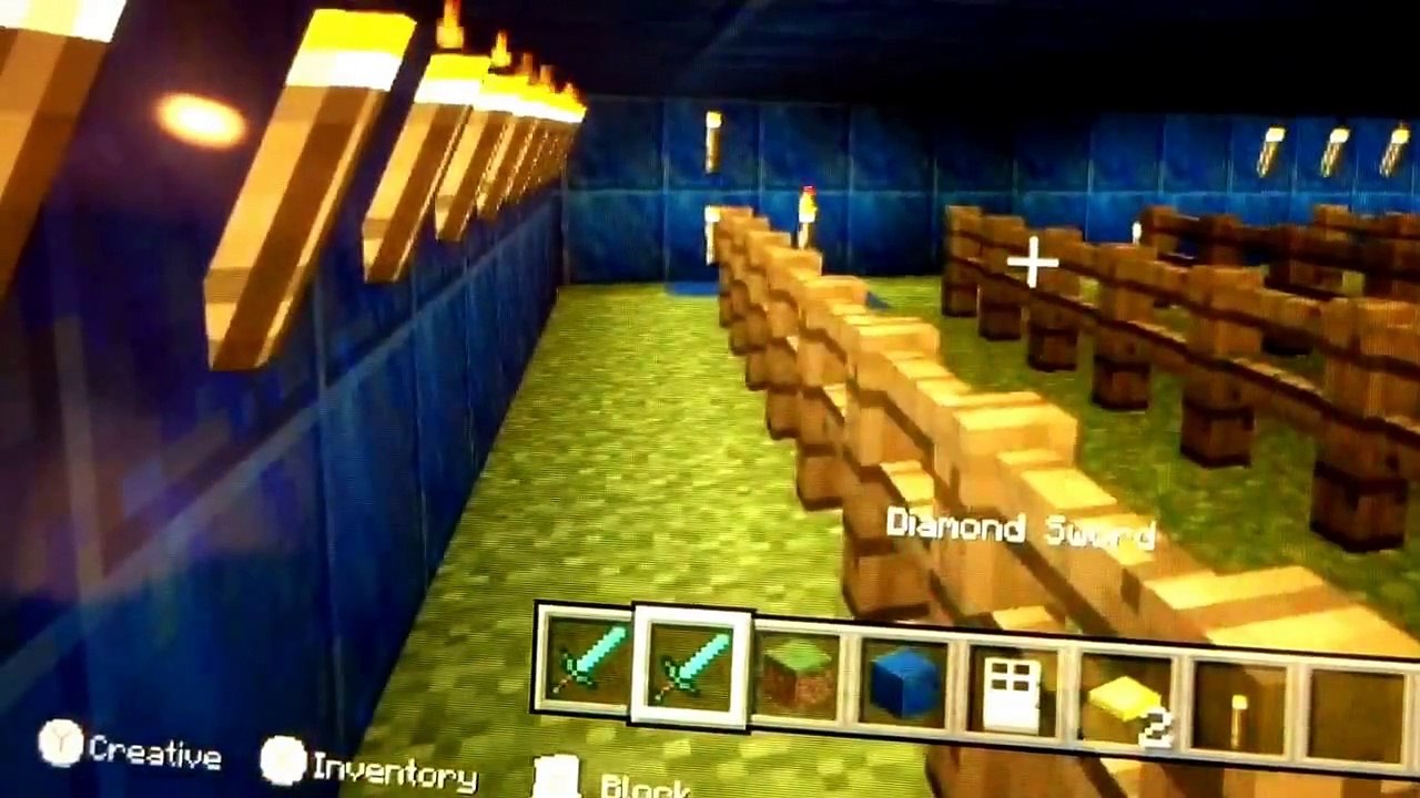Minecraft Wii u edition the Simpsons ride