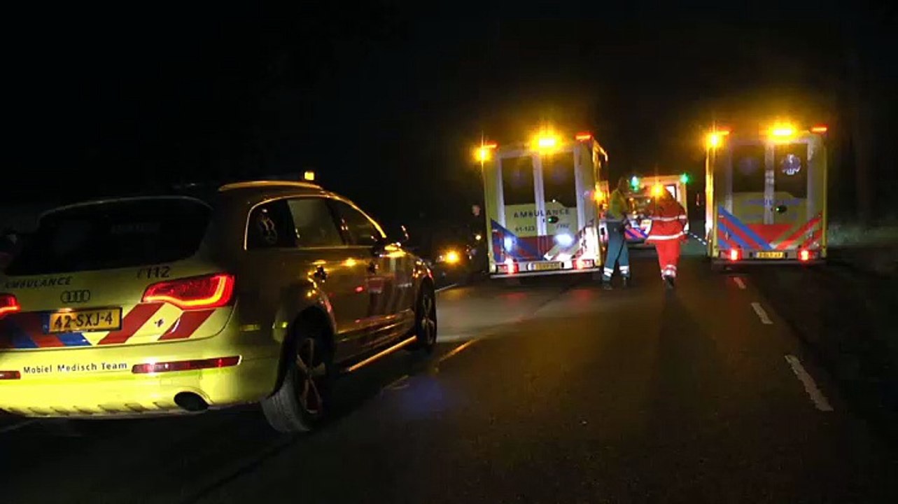 Drie ernstig gewonden bij ongeluk in Stad - RTV Noord