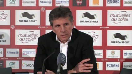 Foot - L1 - OGCN : Puel «Un sentiment d'incompréhension»