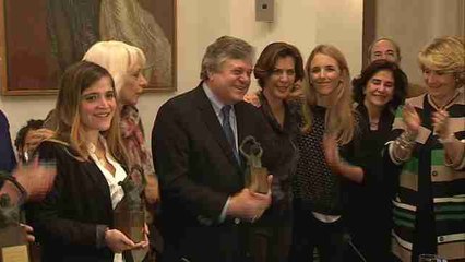 Opositores venezolanos agradecen premio a las libertades rodeado de polémica