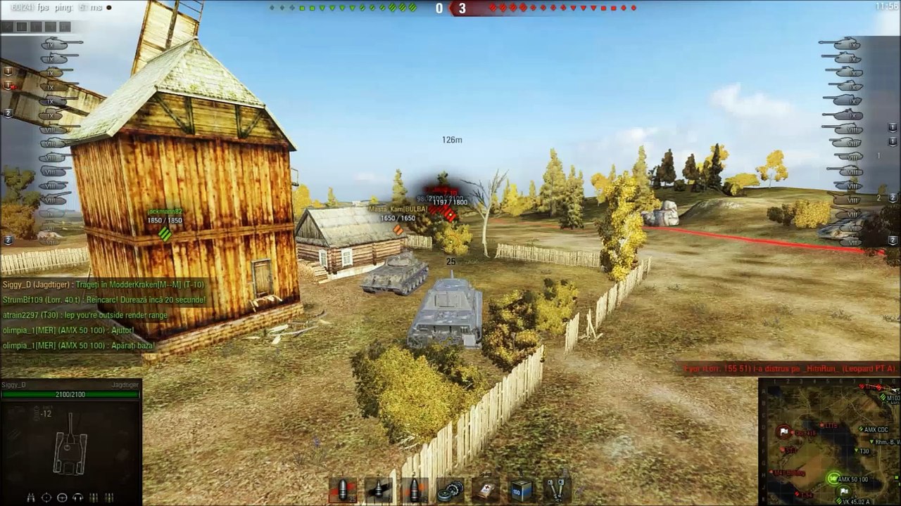 World of tanks , Hard carry #25