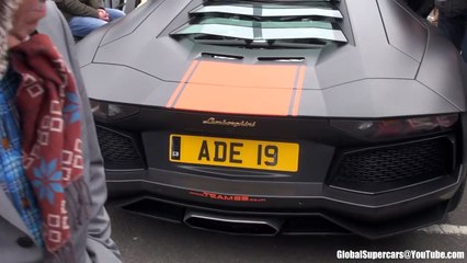 [Team 88] GUMBALL 3000 Lamborghini Aventador BRUTAL Revving + SLS AMG!