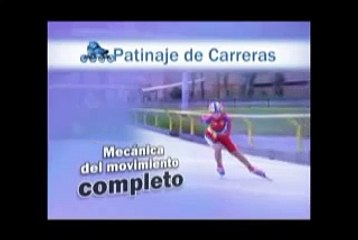Patinaje de carreras - Mecanica del movimiento completo
