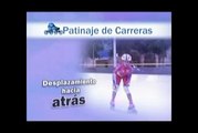 Patinaje de carreras - Tecnica desplazamientos hacia atras