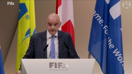 Gianni Infantino is elected Fifa president