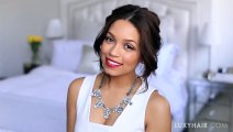 Twisted Updo Hairstyle