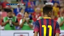Neymars first goal for Barcelona! ( O primeiro golo de Neymar para o Barcelona)