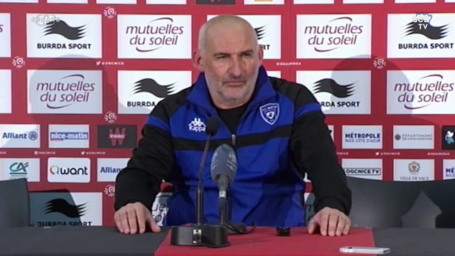 Nice 0-2 Bastia : Conf. d'après-match de F. Ciccolini