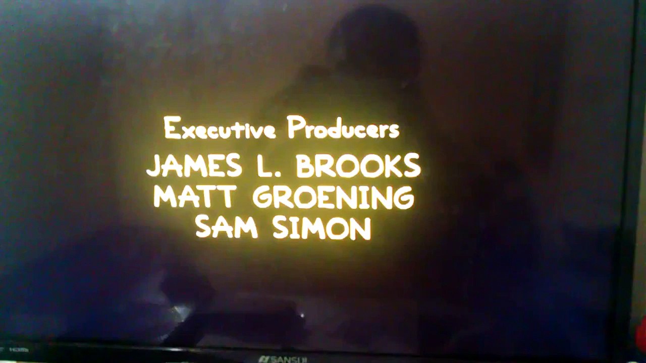 The Simpsons ending Credits