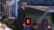 Enfado de Zidane tras el penalti fallado por Cristiano Ronaldo vs Málaga • 2016