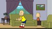 Caillou Gets grounded for singing his theme song - goanimate