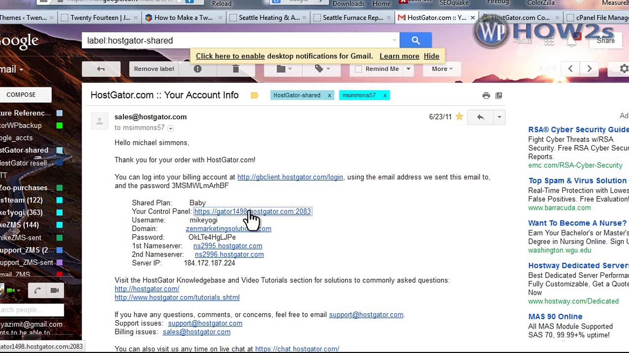 WordPress Tutorial for Beginners  Twenty Fourteen Theme  Properly Make a Website with WordPres... [HD, 720p]_clip4