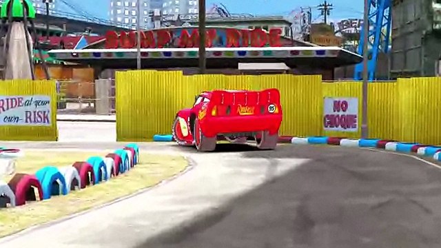 The Incredible Hulk Super Hero Wheels on the Bus Nursery Rhymes Lightning Mcqueen Green and Blue