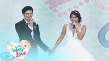 On The Wings Of Love: Clark and Leah sing 