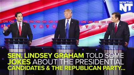 Lindsey Graham's Jokes Turned A Little Ugly...