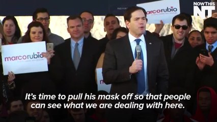 Rubio Roasts Trump