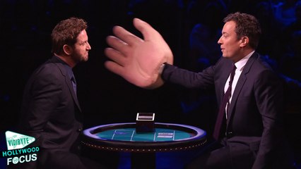 Gerard Butler Plays Slapjack with Jimmy Fallon - Watch