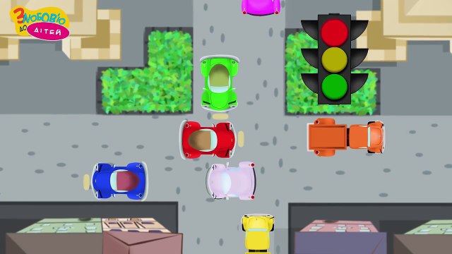 Машинки барвинки - 6 серія. Розвиваючі мультфільми українською мовою для найменших