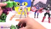 GIANT Play-Doh Lego Head AVENGERS CAPTAIN Rogers Makeover! [Box Open] By HobbyKidsTV