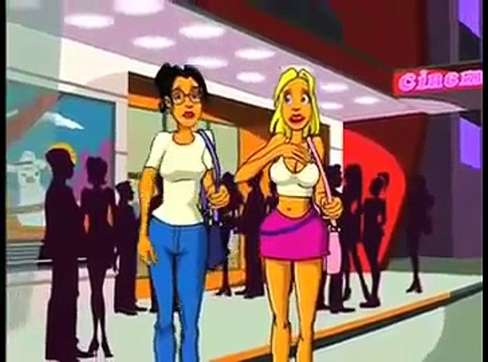 Dessin animé drole humour blagues sur les blondes part 4